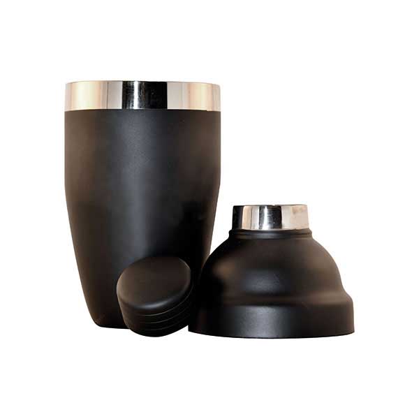 Шейкър Usagi Cobbler черен 500ml - The Bars